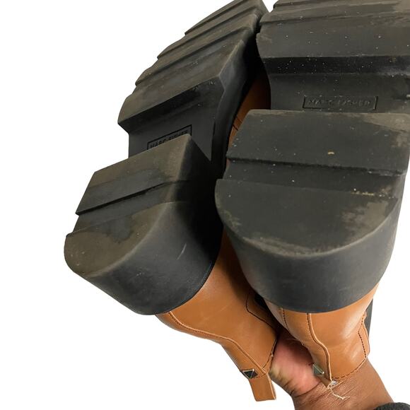 Marc Fisher Women's Wade Lug Sole Brown Chelsea Boot Size 8M - Picture 8 of 10